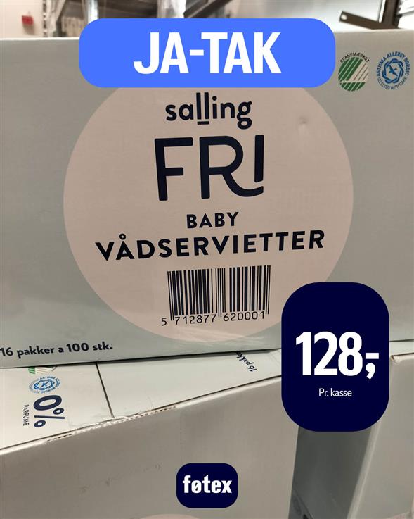 Salling fri vådservietter