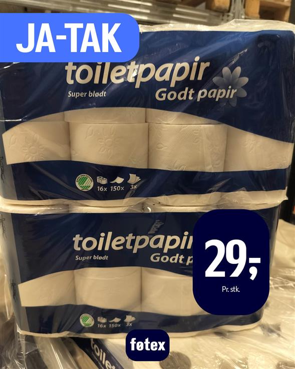 Godt papir Toiletpapir 16 ruller 3