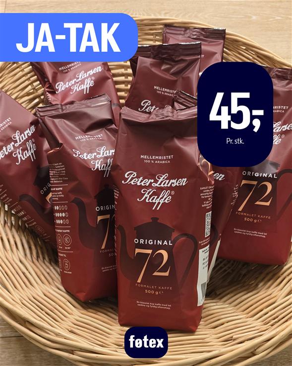 Peter Larsen kaffe original 72