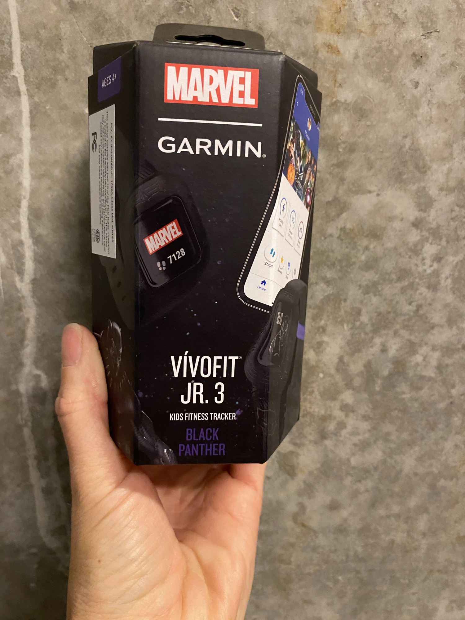 Garmin vivofit Black Panther