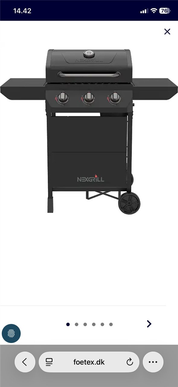Nexgrill 3 brænder