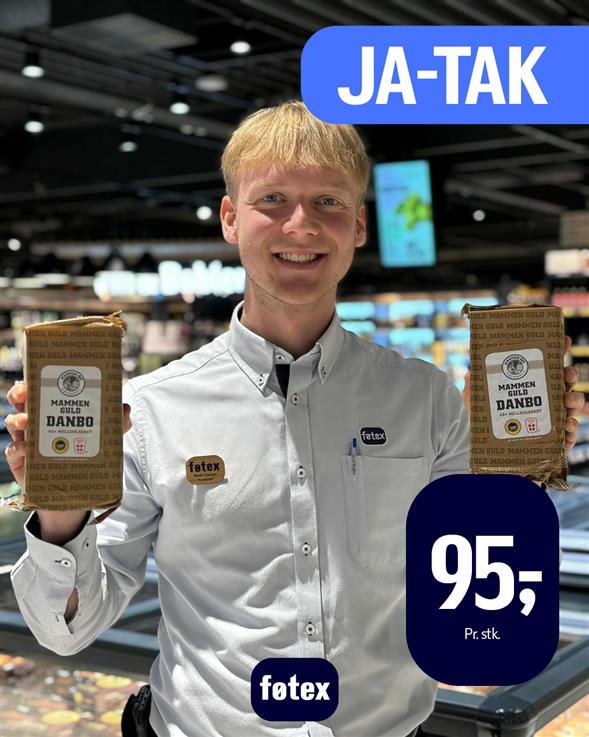 Ja Tak: MAMMEN GULD DANBO 45+ MELLEMLAGERET 1,5 KG