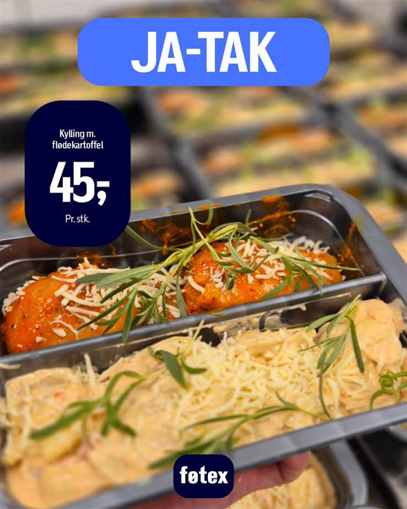 Kylling m/flødekartoffel