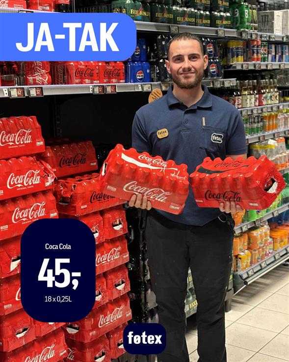 Coca Cola 18x0,25l flasker