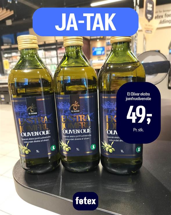 El olivar ekstra jomfruoliven olie 1L