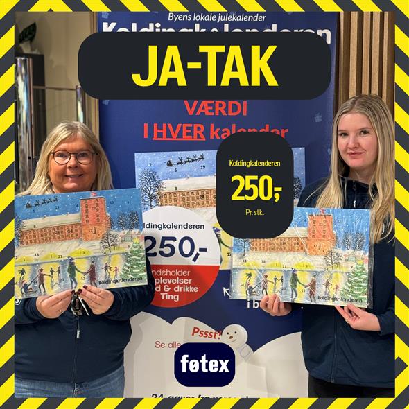 ⚡⚡JA-TAK KOLDINGKALENDEREN⚡⚡