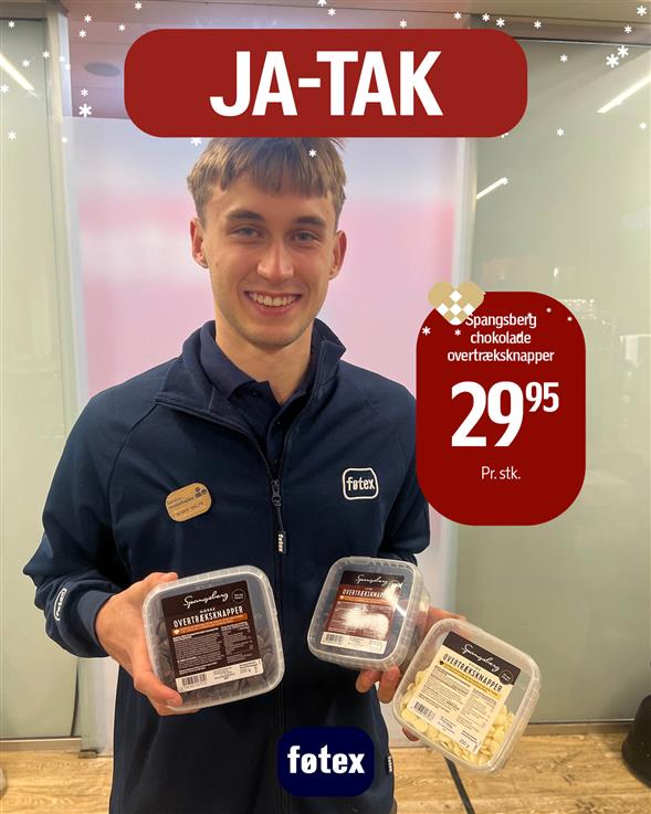 Spangsberg chokolade overtræks knapper