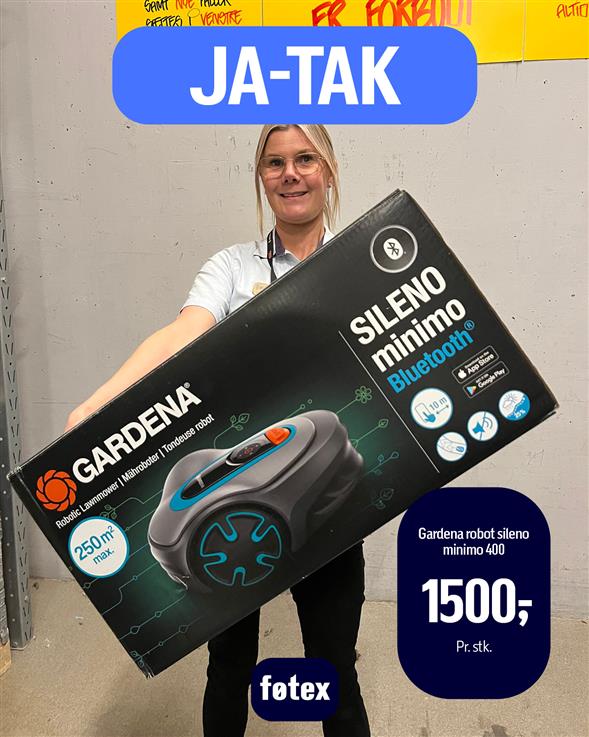 Gardena robot sileno minimo 400