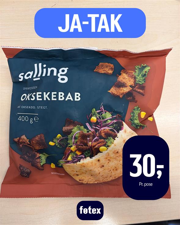 Salling Oksekebab 400g