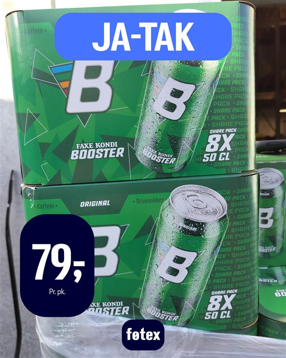 Faxe Kondi Booster 8 pak