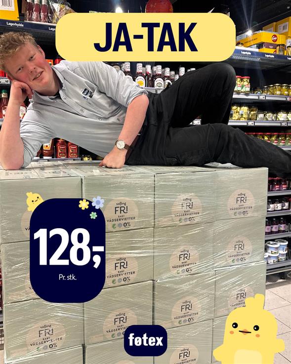 👶🏻 JA-TAK BABY VÅDSERVIETTER 👶🏻