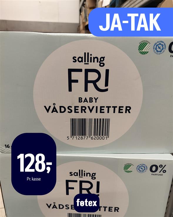 Salling fri vådservietter