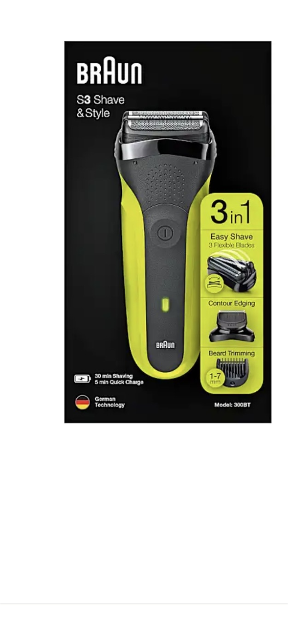 Braun S3 Shave & Style